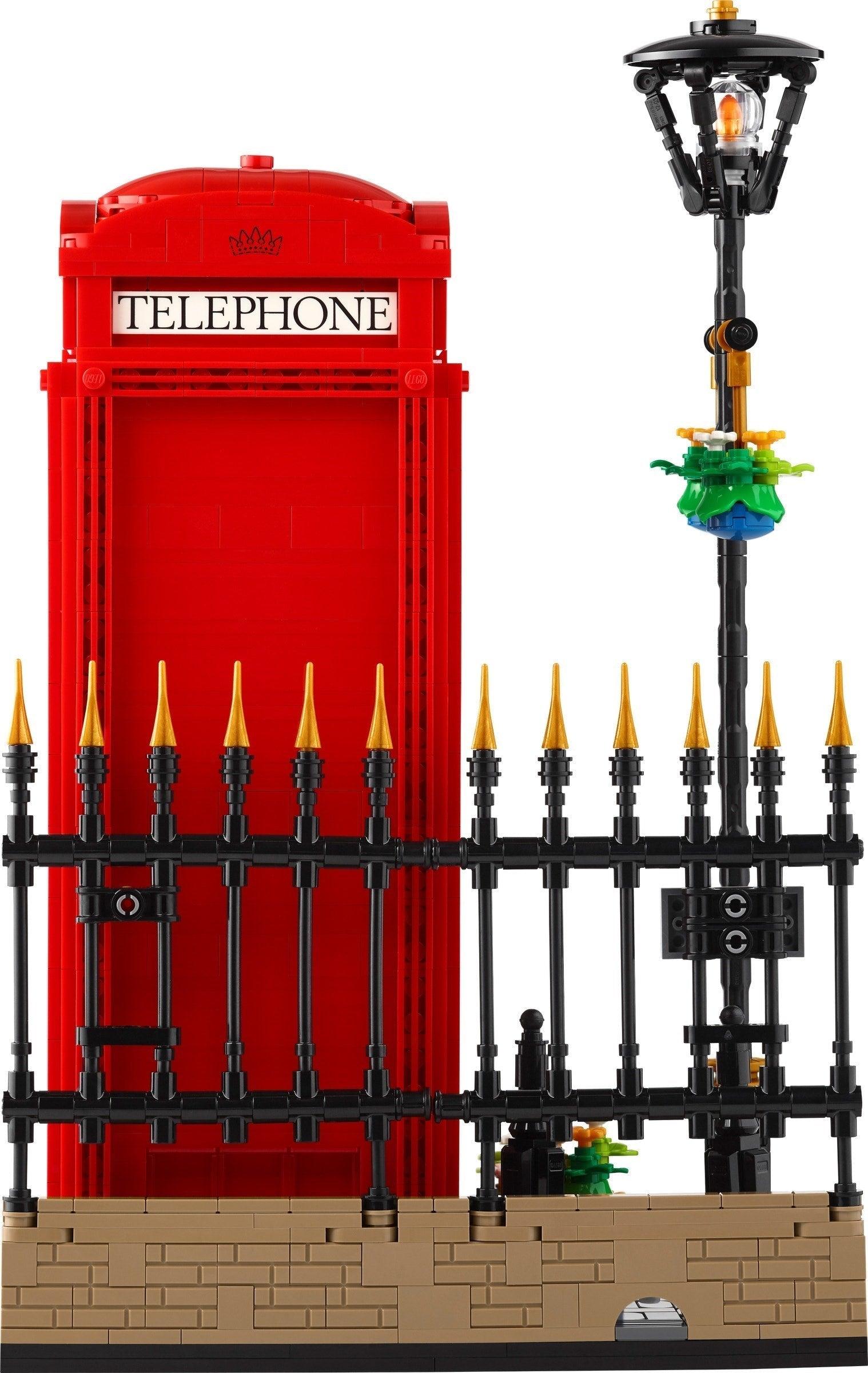 LEGO Red London Telephone Box 21347 Ideas @ 2TTOYS | Official LEGO shop😊🥰 2TTOYS €. 114.99