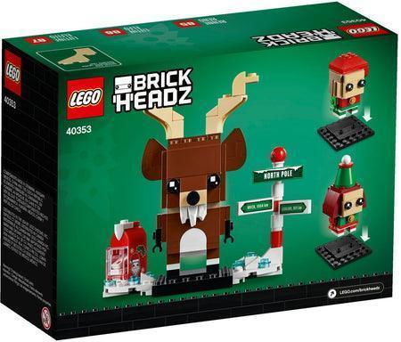 LEGO Reindeer, Elf and Elfie 40353 BrickHeadz LEGO BRICKHEADZ @ 2TTOYS | Official LEGO shop😊🥰 LEGO €. 19.99