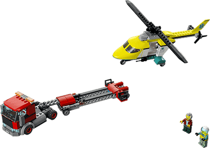 LEGO Rescue Helicopter Transporter 60343 City LEGO CITY GEWELDIGE VOERTUIGEN @ 2TTOYS | Official LEGO shop😊🥰 LEGO €. 29.99