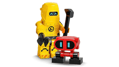 LEGO Robot Repair Tech (1 stuk) Minifguren Serie 22 71032-1 LEGO MINIFIGUREN @ 2TTOYS | Official LEGO shop😊🥰 LEGO €. 4.99