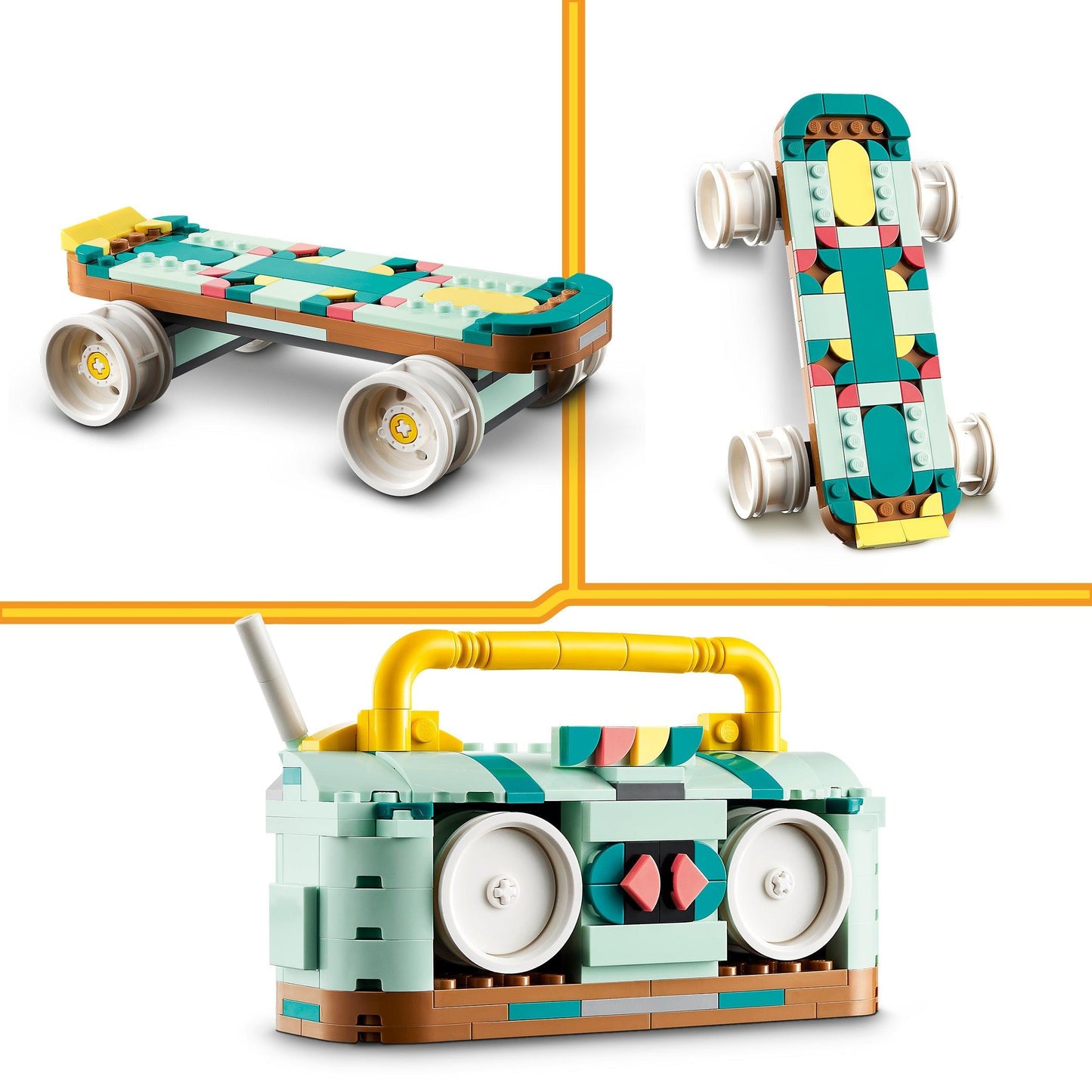 LEGO Roller Skate 31148 Creator 3 in 1 LEGO CREATOR 3 IN 1 @ 2TTOYS LEGO €. 29.99