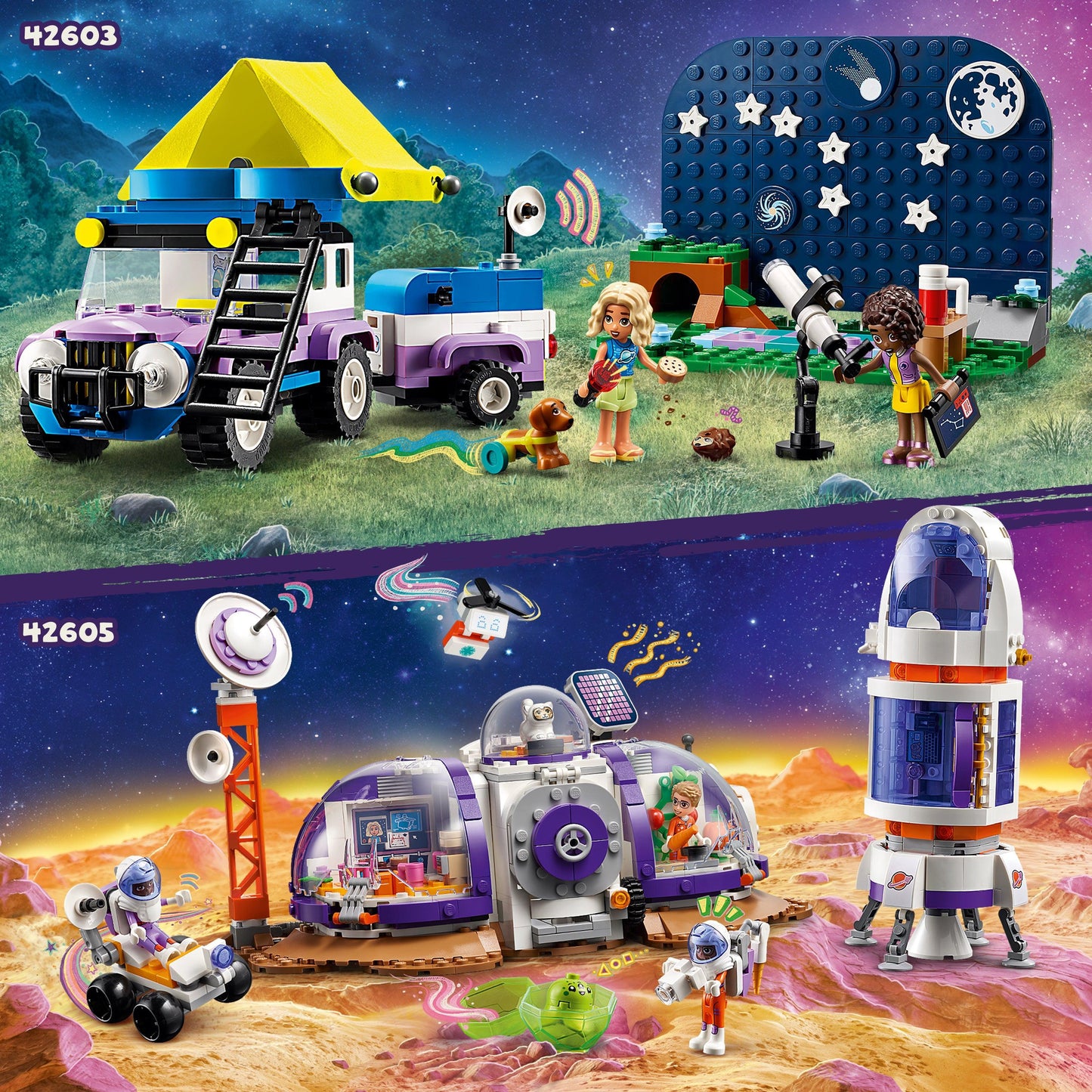 LEGO Ruimte station op mars met raket 42605 Friends LEGO FRIENDS @ 2TTOYS | Official LEGO shop😊🥰 LEGO €. 76.49