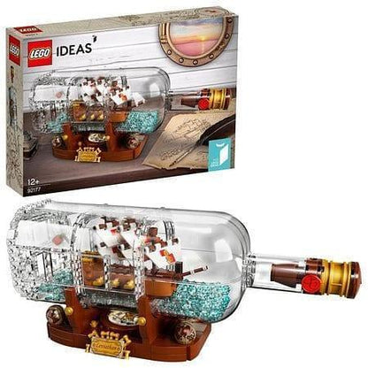 LEGO Ship in a Bottle (2021) 92177 Ideas LEGO IDEAS @ 2TTOYS | Official LEGO shop😊🥰 LEGO €. 124.99