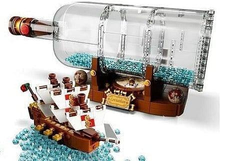 LEGO Ship in a Bottle (2021) 92177 Ideas LEGO IDEAS @ 2TTOYS | Official LEGO shop😊🥰 LEGO €. 124.99