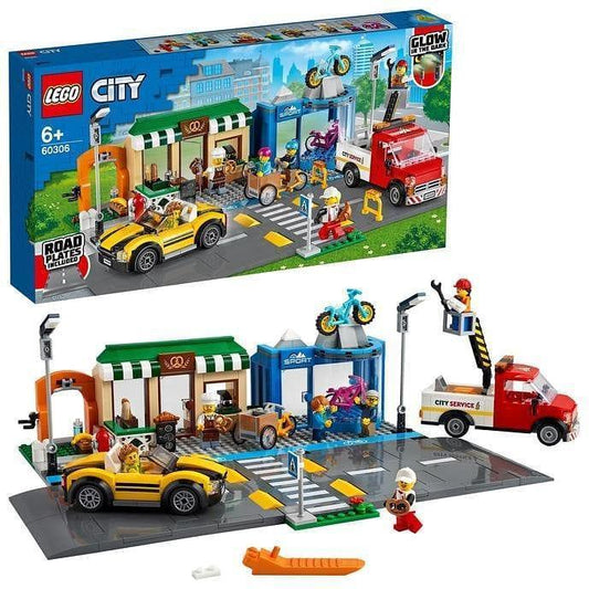 LEGO Shopping Street 60306 City Ville LEGO CITY VILLE @ 2TTOYS | Official LEGO shop😊🥰 LEGO €. 89.99