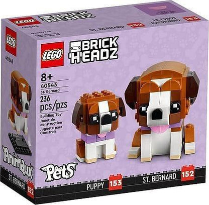 LEGO Sint-bernard 40543 Brickheadz LEGO BRICHEADZ @ 2TTOYS | Official LEGO shop😊🥰 LEGO €. 17.99