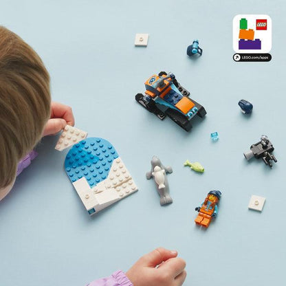 LEGO Sneeuwscooter voor poolonderzoek 60376 City LEGO CITY @ 2TTOYS | Official LEGO shop😊🥰 LEGO €. 8.48