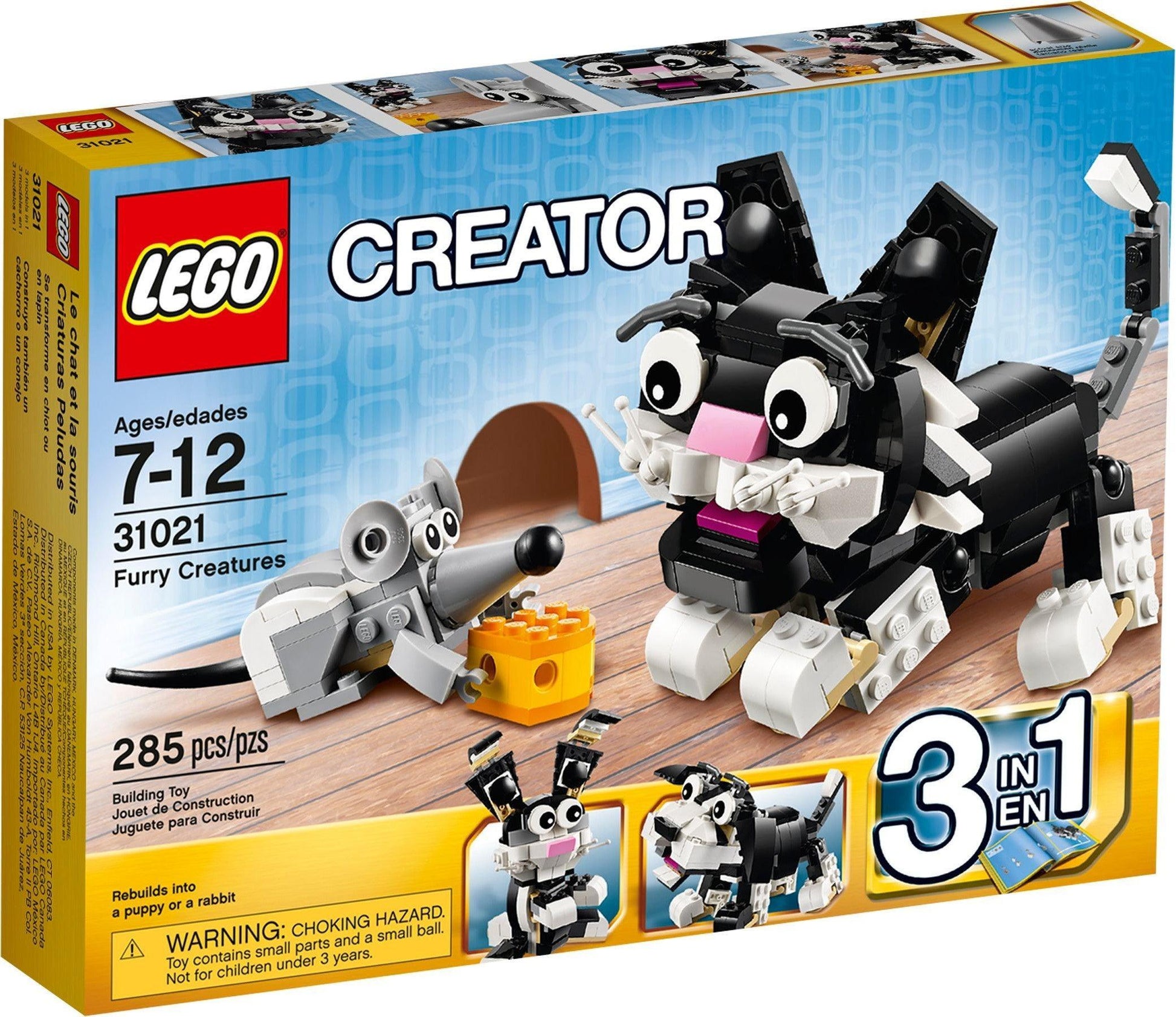 LEGO Snoezige Dieren 31021 Creator 3 in 1 LEGO CREATOR @ 2TTOYS | Official LEGO shop😊🥰 LEGO €. 14.99