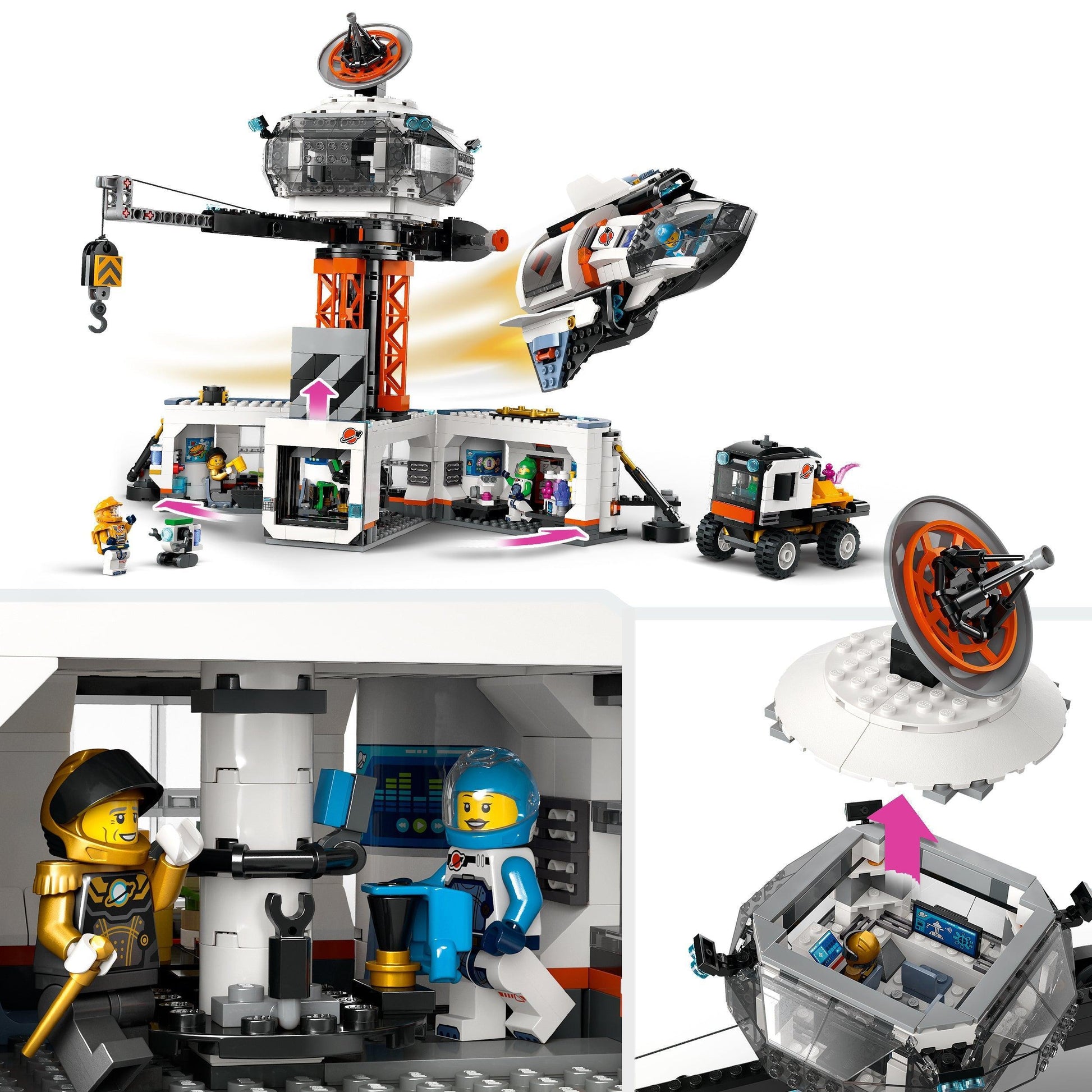 LEGO Space Base and Rocket Launchpad 60434 City LEGO City @ 2TTOYS | Official LEGO shop😊🥰 LEGO €. 139.99