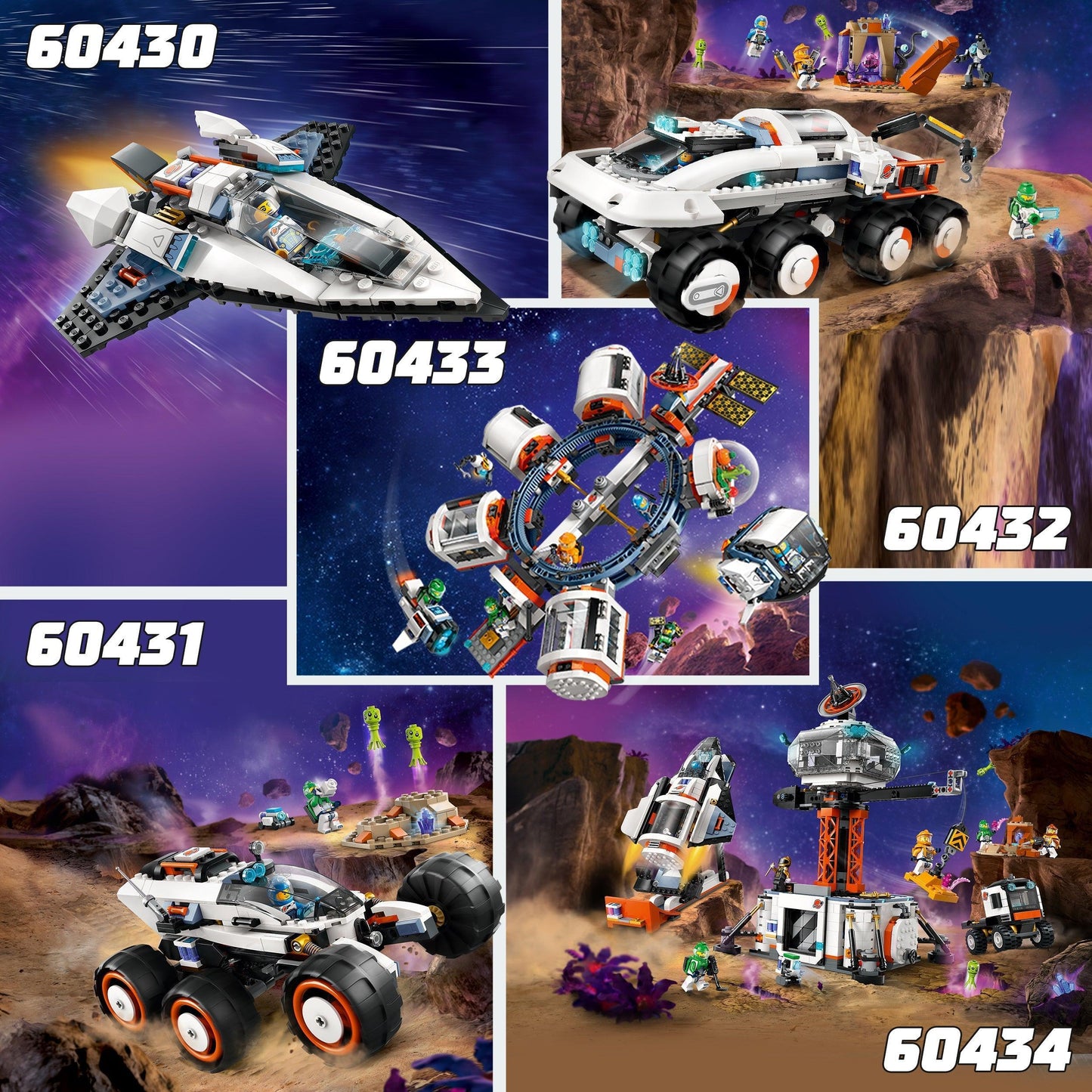 LEGO Space Explorer Rover and Alien Life 60431 City LEGO City @ 2TTOYS | Official LEGO shop😊🥰 LEGO €. 29.99