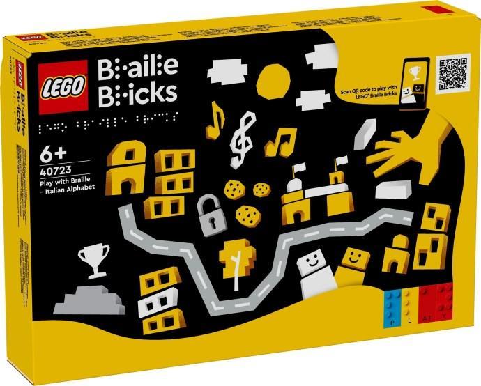 LEGO Spelen met braille – Italiaans alfabet 40723 LEGO LEGO CREATOR @ 2TTOYS | Official LEGO shop😊🥰 2TTOYS €. 89.99