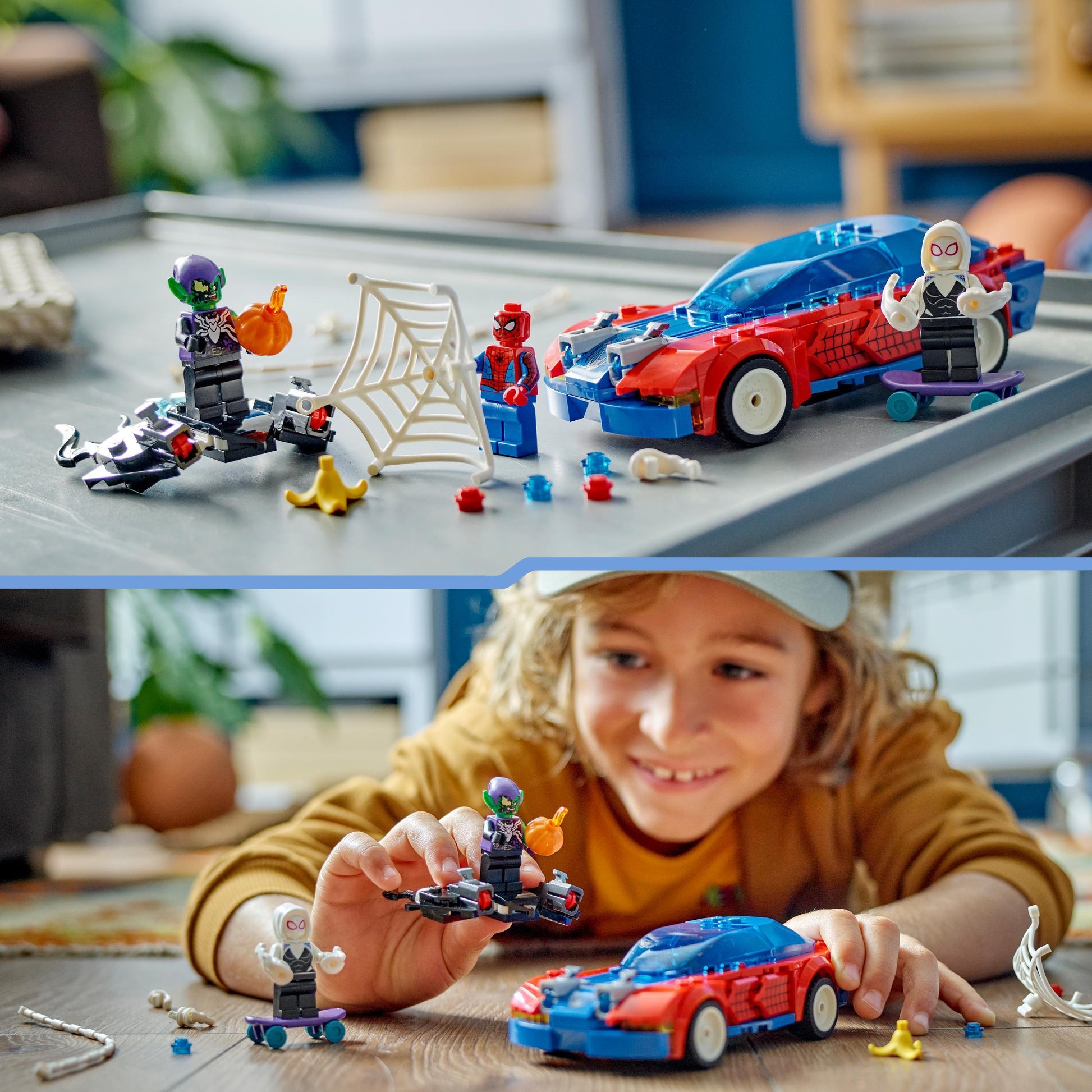 LEGO Spider-Man Race Car & Venom Green Goblin 76279 Superheroes LEGO SUPERHEROES @ 2TTOYS | Official LEGO shop😊🥰 LEGO €. 29.99