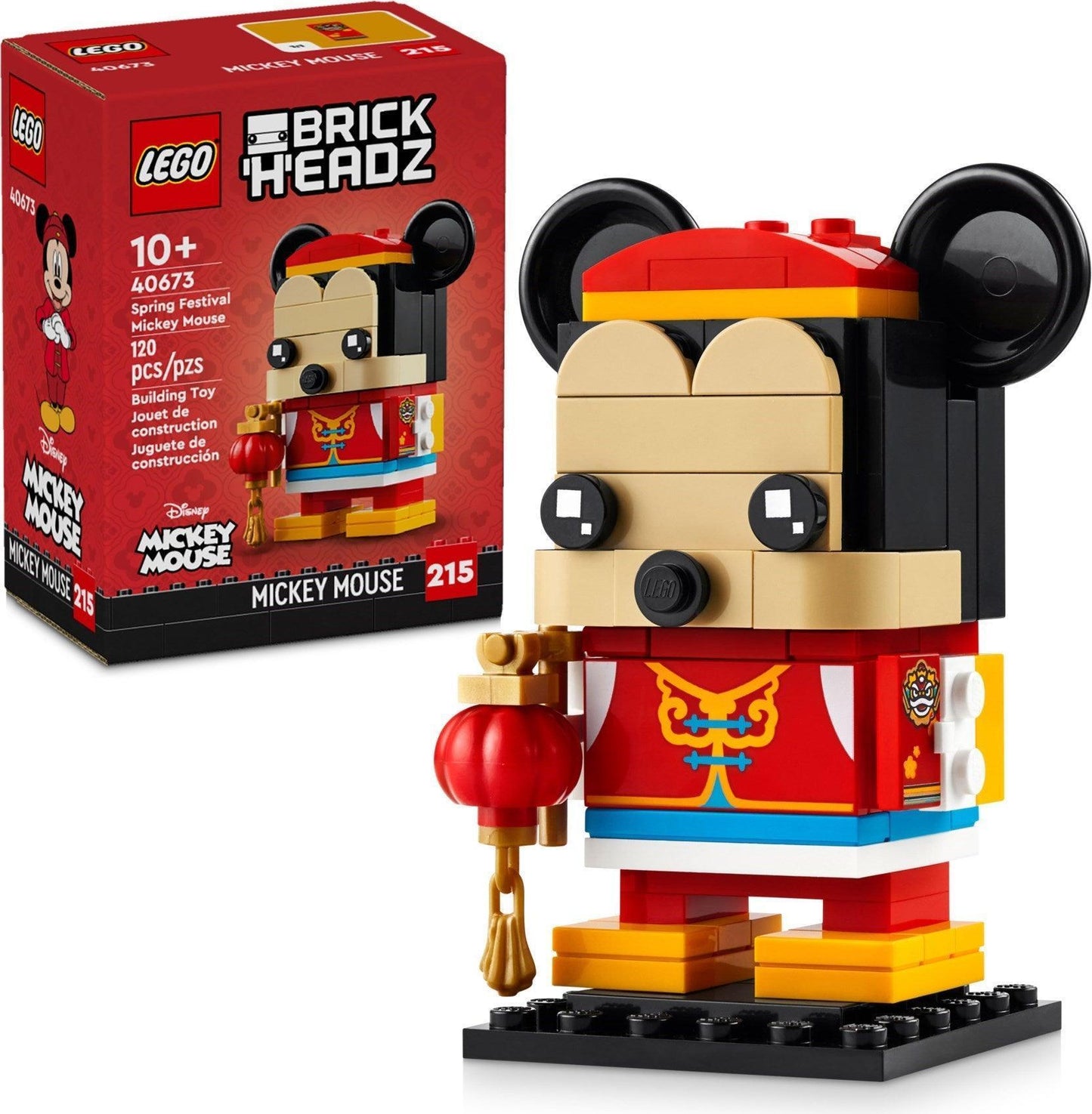 LEGO Spring Festival Mickey Mouse 40673 Brickheadz LEGO BRICKHEADZ @ 2TTOYS | Official LEGO shop😊🥰 LEGO €. 9.99