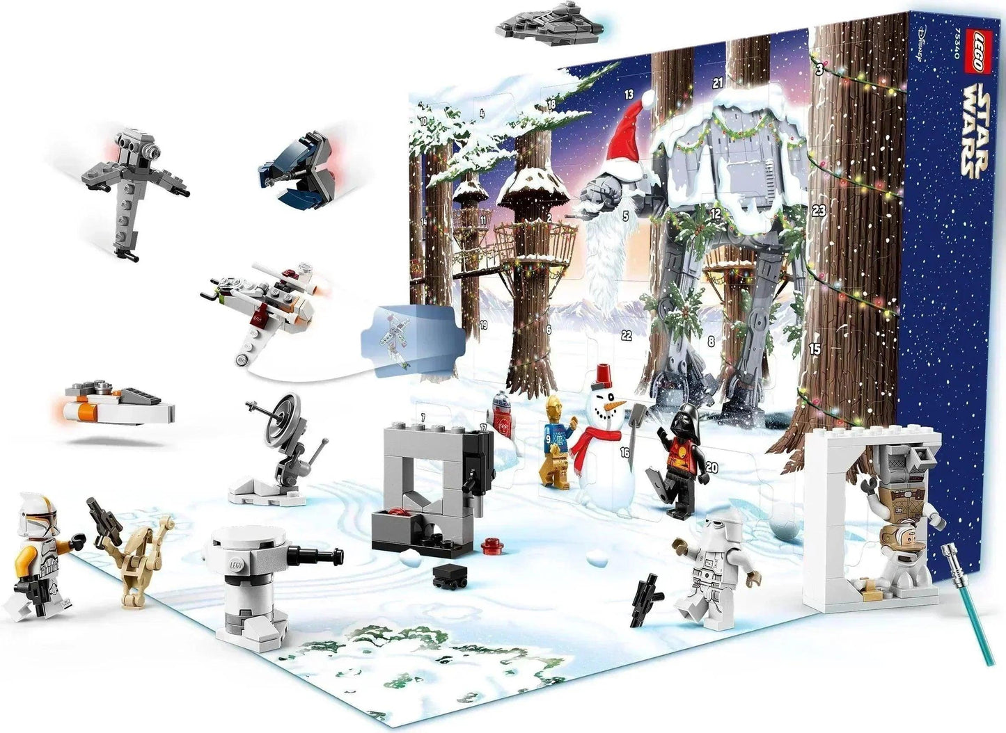 LEGO Star Wars Advent Calendar 75340 StarWars Bouwsets @ 2TTOYS | Official LEGO shop😊🥰 LEGO €. 34.99