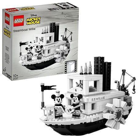 LEGO Steamboat Willie met Mickey en Minnie Mouse 21317 Ideas (USED) LEGO IDEAS @ 2TTOYS | Official LEGO shop😊🥰 LEGO €. 119.99