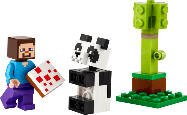 LEGO Steve and Baby Panda 30672 Minecraft LEGO CREATOR @ 2TTOYS | Official LEGO shop😊🥰 2TTOYS €. 3.49