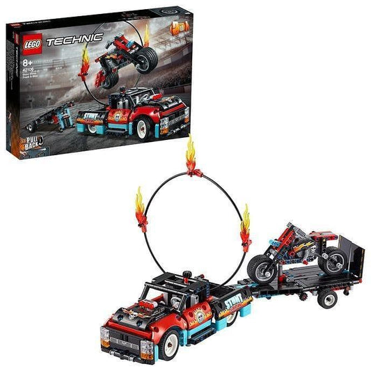 LEGO Stunt Show Truck & Bike 42106 Technic LEGO TECHNIC @ 2TTOYS | Official LEGO shop😊🥰 LEGO €. 59.99