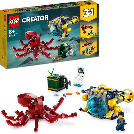 LEGO Sunken Treasure Mission 31130 Creator 3 in 1 LEGO CREATOR @ 2TTOYS | Official LEGO shop😊🥰 LEGO €. 29.99