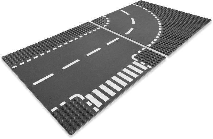 LEGO T-Junction & Curved Road Plates 7281 CITY LEGO CITY VILLE @ 2TTOYS | Official LEGO shop😊🥰 LEGO €. 14.99