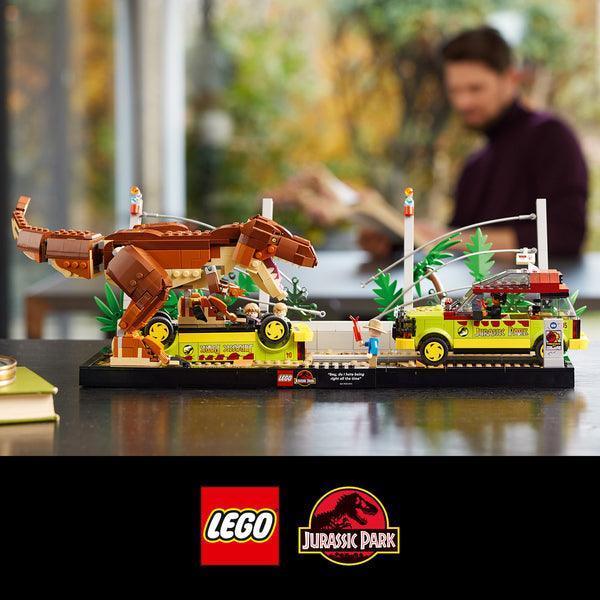 LEGO T-Rex ontsnapping 76956 Jurassic World LEGO JURASSIC WORLD @ 2TTOYS | Official LEGO shop😊🥰 LEGO €. 139.99