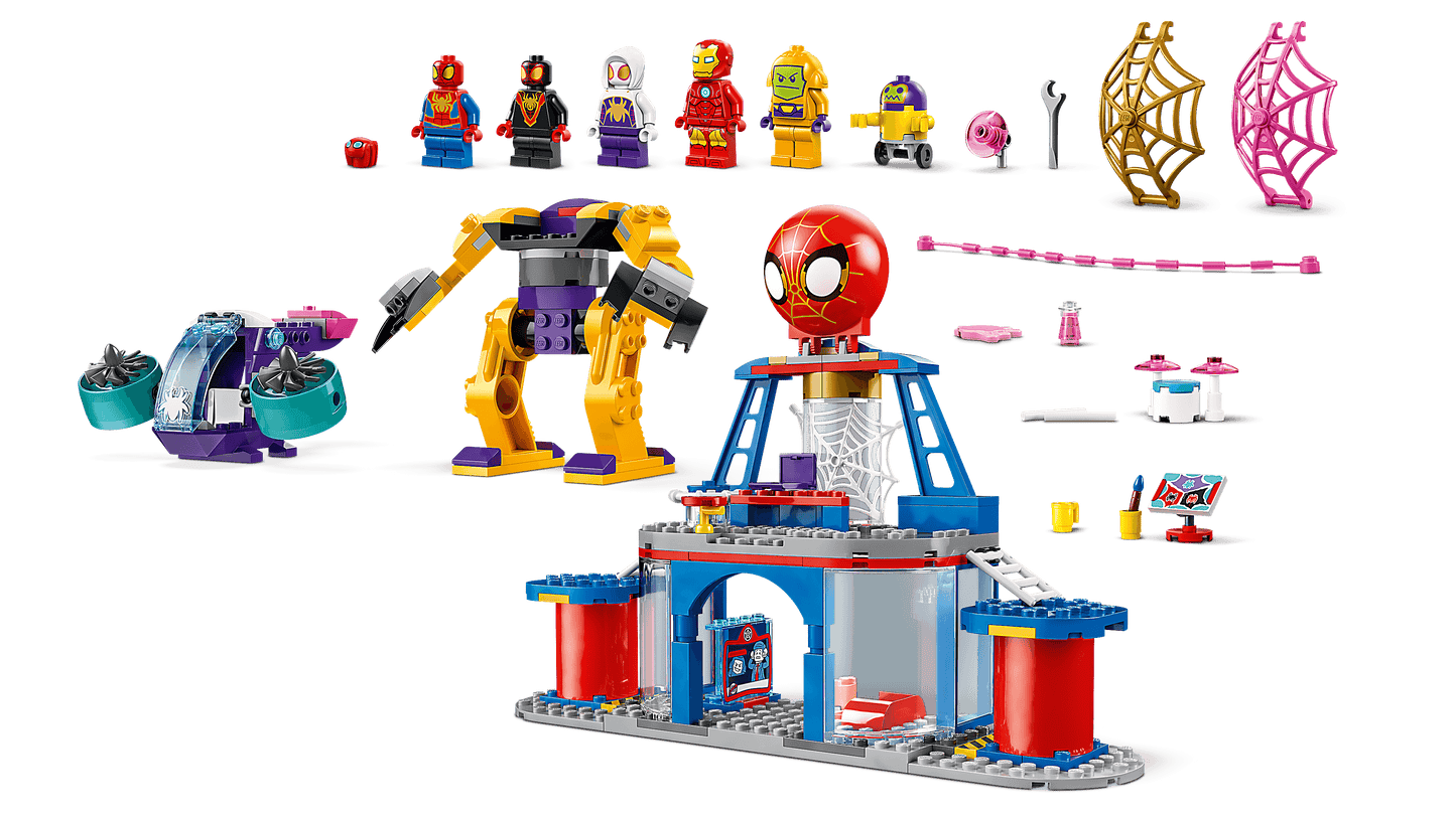 LEGO Team Spidey Web Spinner Headquarters 10794 Spidey LEGO Spiderman @ 2TTOYS | Official LEGO shop😊🥰 LEGO €. 54.99