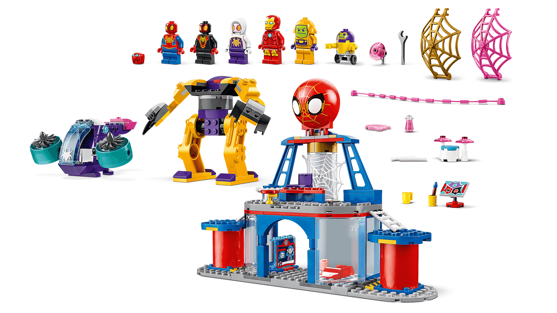 LEGO Team Spidey Web Spinner Headquarters 10794 Spidey LEGO Spiderman @ 2TTOYS | Official LEGO shop😊🥰 LEGO €. 54.99