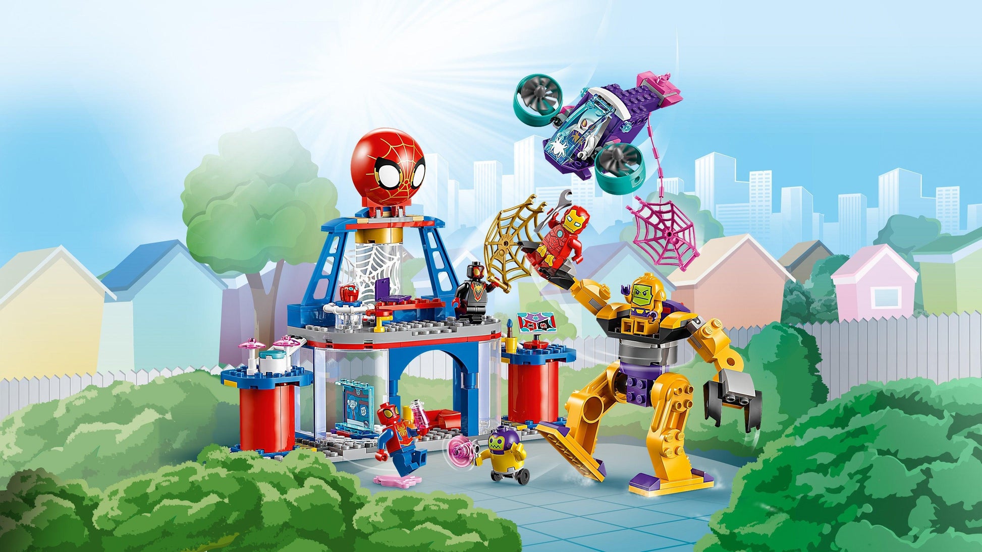 LEGO Team Spidey Web Spinner Headquarters 10794 Spidey LEGO Spiderman @ 2TTOYS | Official LEGO shop😊🥰 LEGO €. 54.99