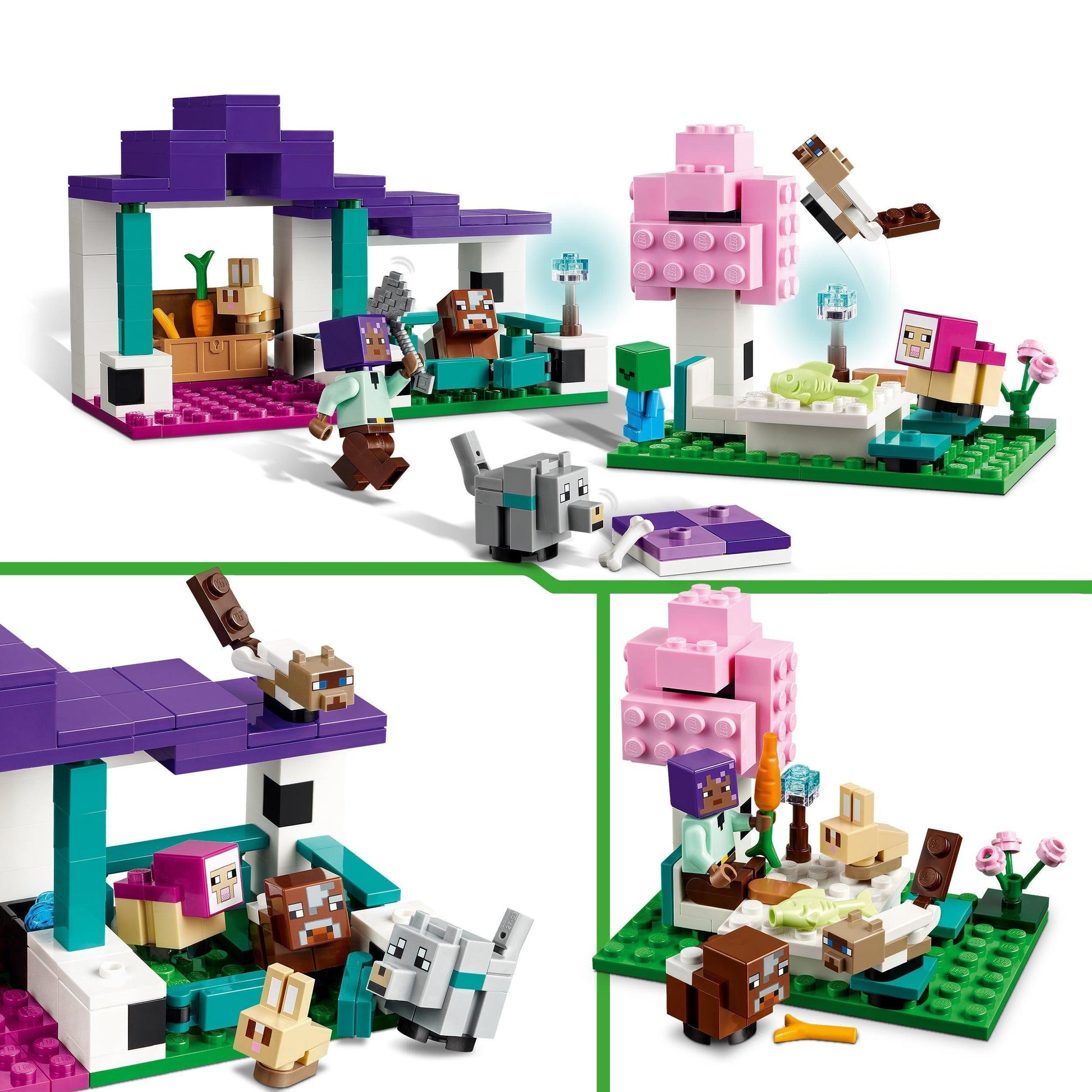 LEGO The Animal Sanctuary 21253 Minecraft LEGO MINECRAFT @ 2TTOYS | Official LEGO shop😊🥰 LEGO €. 19.99