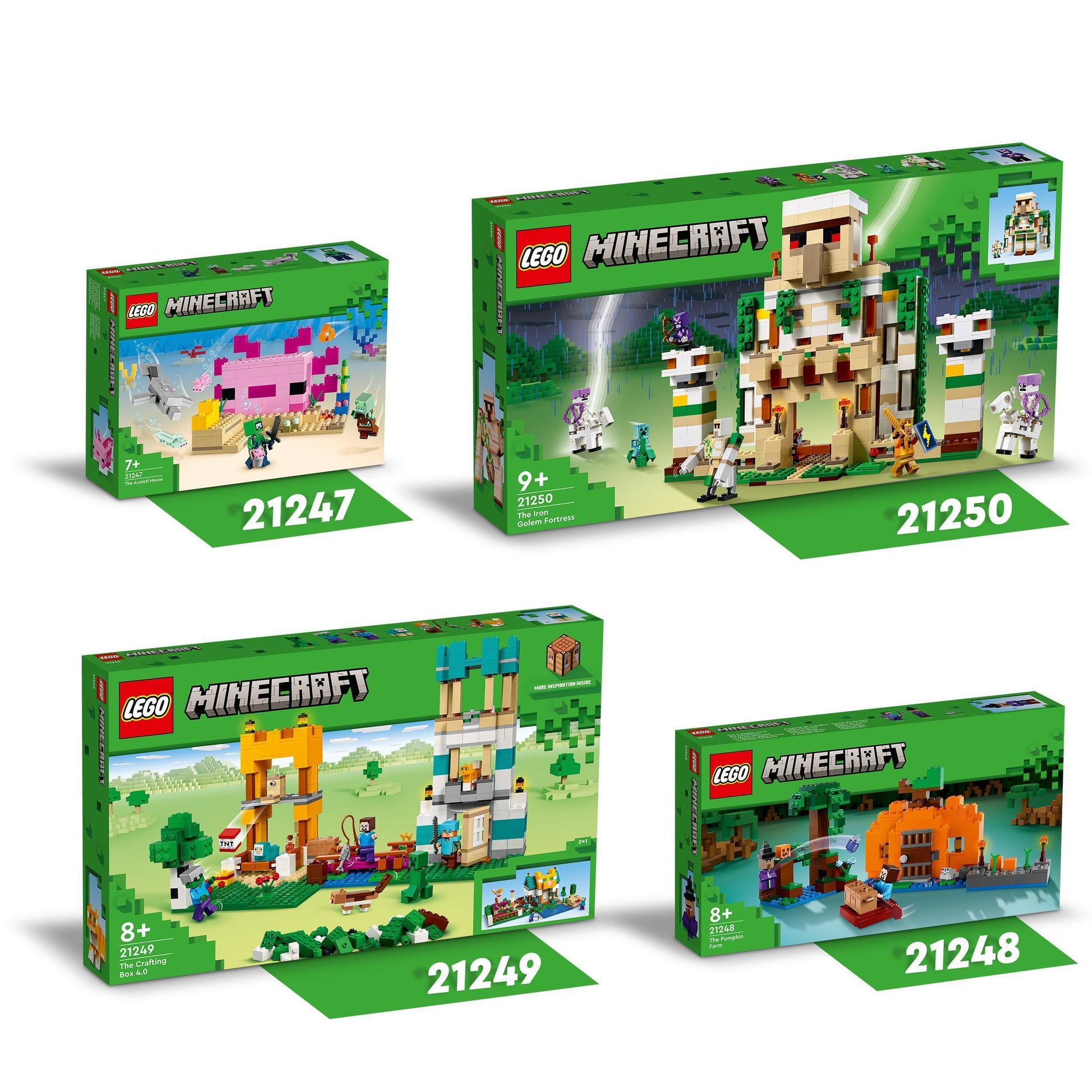 LEGO The Crafting-box 4.0 21249 Minecraft LEGO @ 2TTOYS | Official LEGO shop😊🥰 LEGO €. 74.99