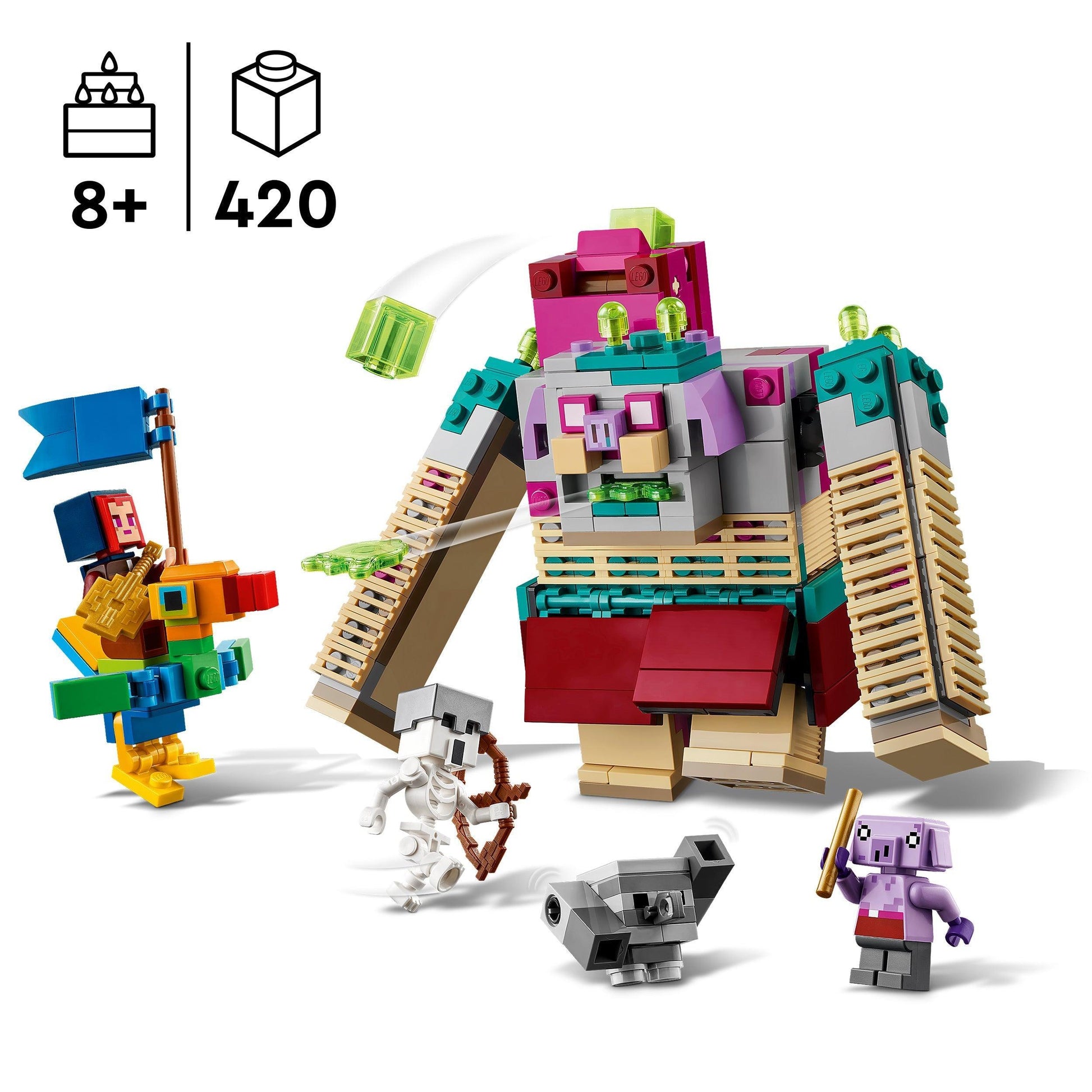 LEGO The Devourer Showdown 21257 Minecraft LEGO MINECRAFT @ 2TTOYS | Official LEGO shop😊🥰 LEGO €. 44.99