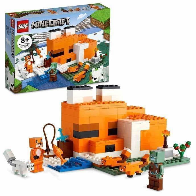 LEGO The Fox Lodge 21178 Minecraft LEGO MINECRAFT @ 2TTOYS | Official LEGO shop😊🥰 LEGO €. 16.98