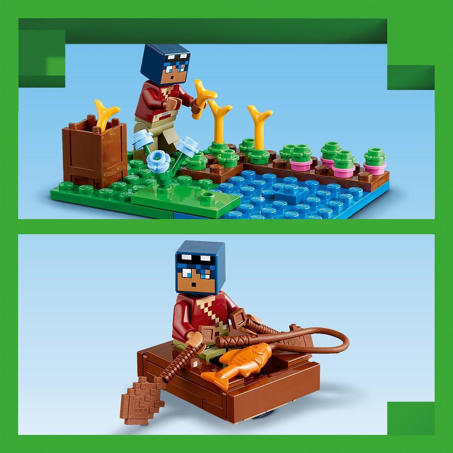 LEGO The Frog House 21256 Minecraft LEGO MINECRAFT @ 2TTOYS | Official LEGO shop😊🥰 LEGO €. 54.99