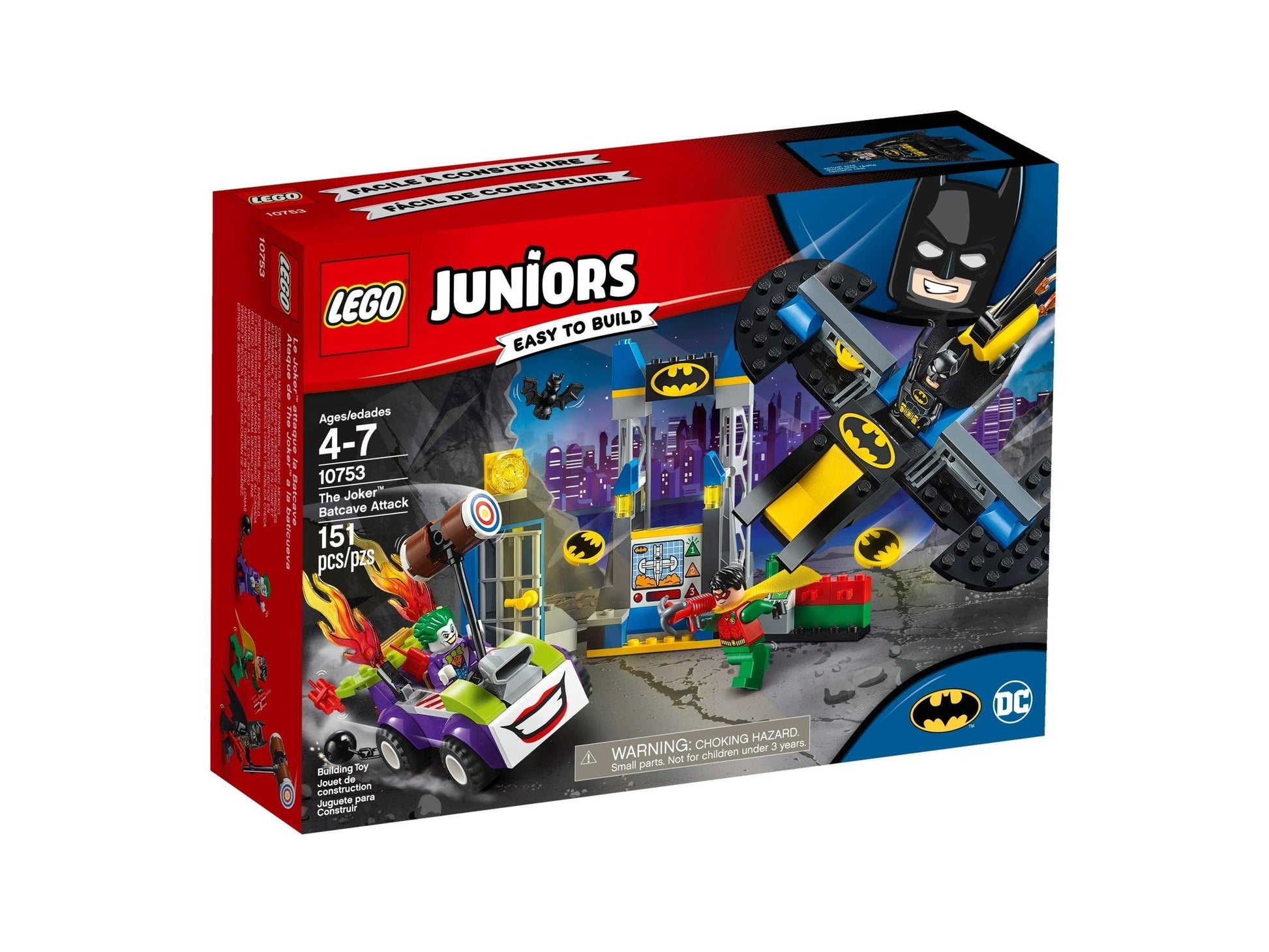 LEGO The Joker Batcave Attack 10753 Juniors LEGO Juniors @ 2TTOYS | Official LEGO shop😊🥰 LEGO €. 21.49