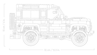 LEGO The Land Rover Classic Defender "90" 10317 ICONS LEGO ICONS @ 2TTOYS | Official LEGO shop😊🥰 LEGO €. 239.99