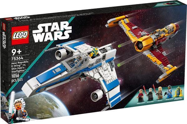 LEGO The New Republic E-Wing™ vs. Shin Hati’s Starfighter™ 75364 StarWars LEGO STARWARS @ 2TTOYS | Official LEGO shop😊🥰 LEGO €. 104.99