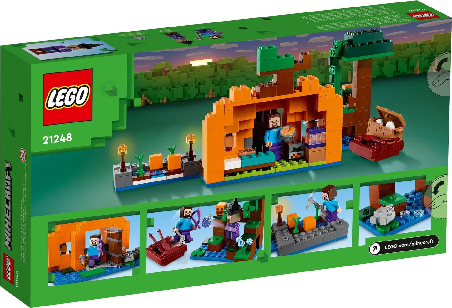 LEGO The Pumpkin Farm 21248 Minecraft LEGO MINECRAFT @ 2TTOYS | Official LEGO shop😊🥰 LEGO €. 32.24