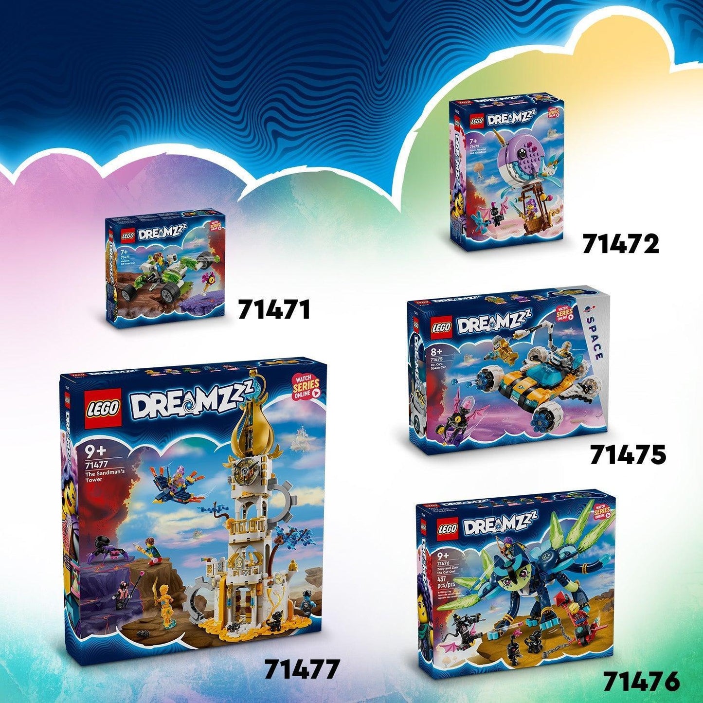 LEGO The Sandman's Tower 71477 Dreamzzz LEGO DREAMZzz @ 2TTOYS | Official LEGO shop😊🥰 LEGO €. 89.99