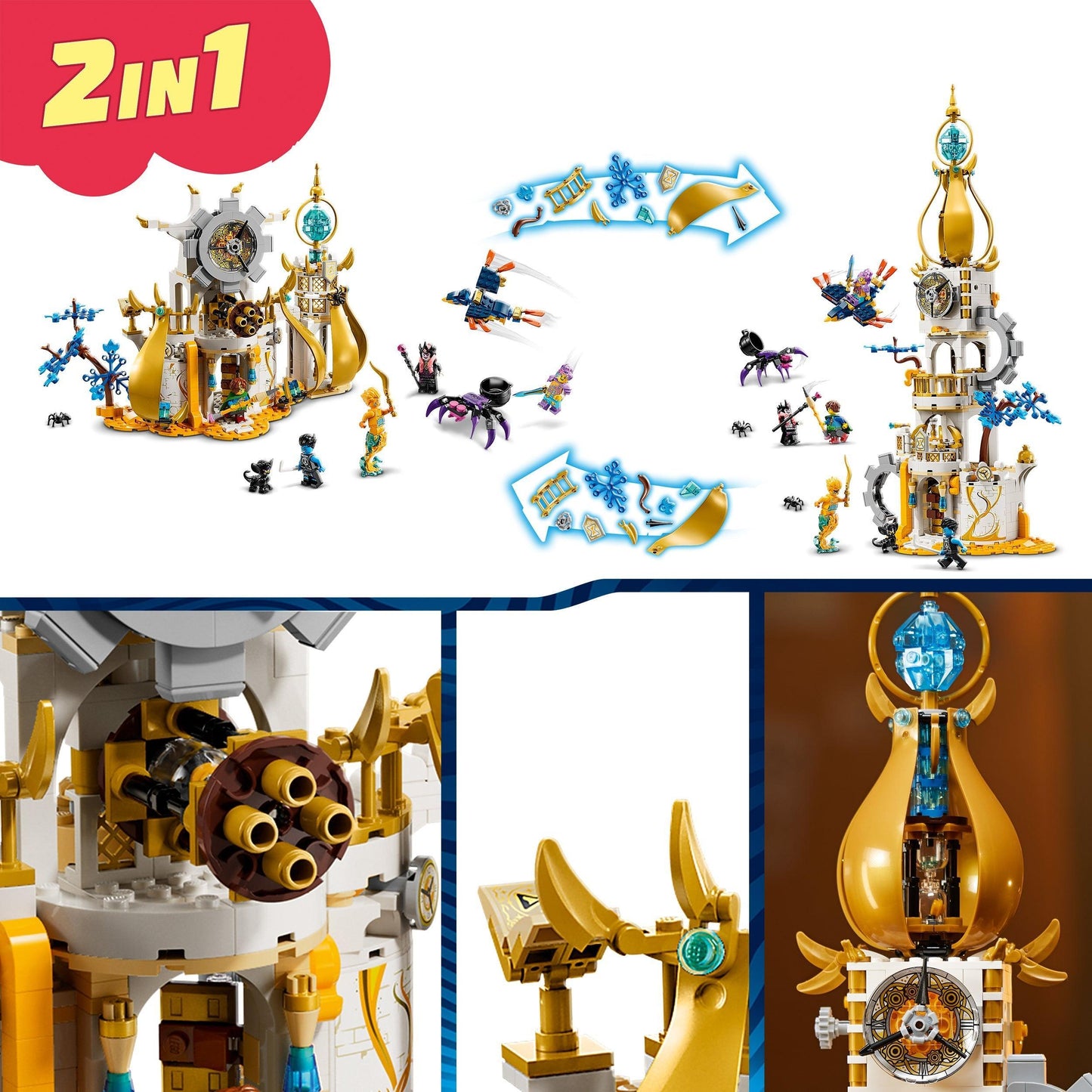 LEGO The Sandman's Tower 71477 Dreamzzz LEGO DREAMZzz @ 2TTOYS | Official LEGO shop😊🥰 LEGO €. 89.99