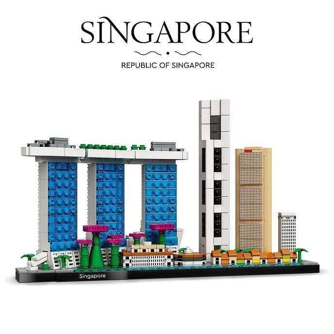 LEGO The Singapore Skyline 21057 Architecture LEGO ARCHITECTURE @ 2TTOYS | Official LEGO shop😊🥰 LEGO €. 50.98