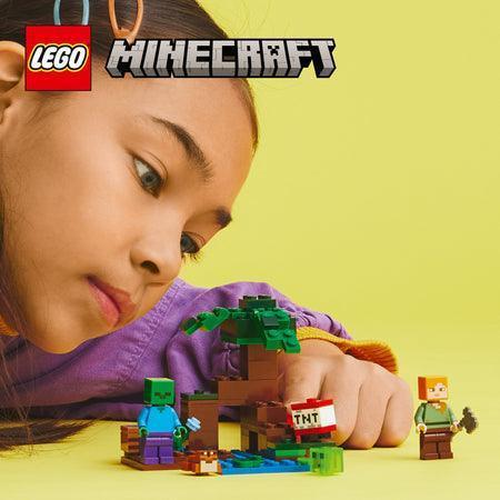 LEGO The Swamp Adventure 21240 Minecraft LEGO MINECRAFT @ 2TTOYS | Official LEGO shop😊🥰 LEGO €. 9.99