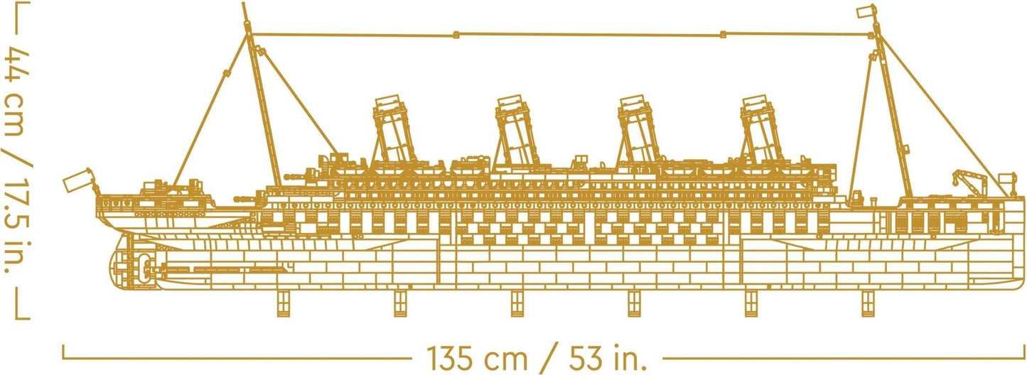 LEGO The Titanic 10294 Creator Expert LEGO CREATOR EXPERT @ 2TTOYS LEGO €. 699.99