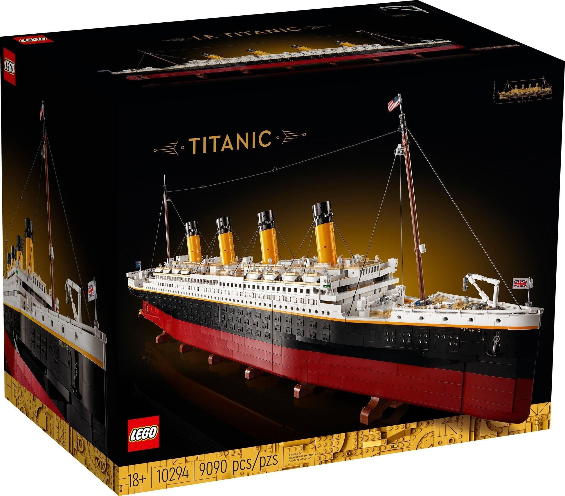 LEGO The Titanic 10294 Creator Expert LEGO CREATOR EXPERT @ 2TTOYS | Official LEGO shop😊🥰 LEGO €. 699.99