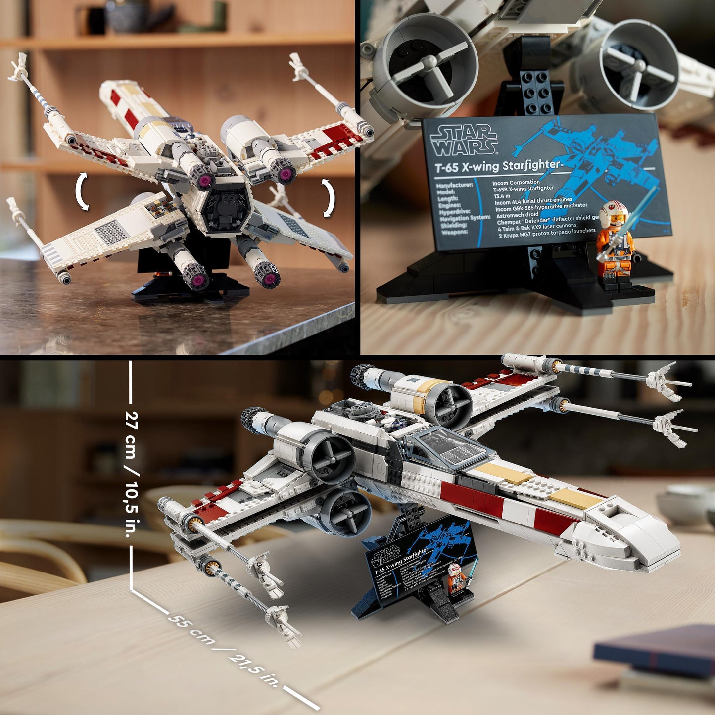 LEGO The X-Wing Fighter from Luke Skywalker 75355 StarWars LEGO STARWARS @ 2TTOYS LEGO €. 239.99