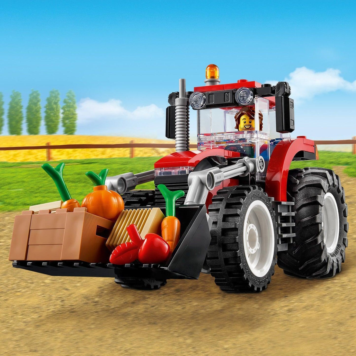 LEGO Tractor with farmer 60287 City LEGO GEWELDIGE VOERTUIGEN @ 2TTOYS | Official LEGO shop😊🥰 LEGO €. 19.99