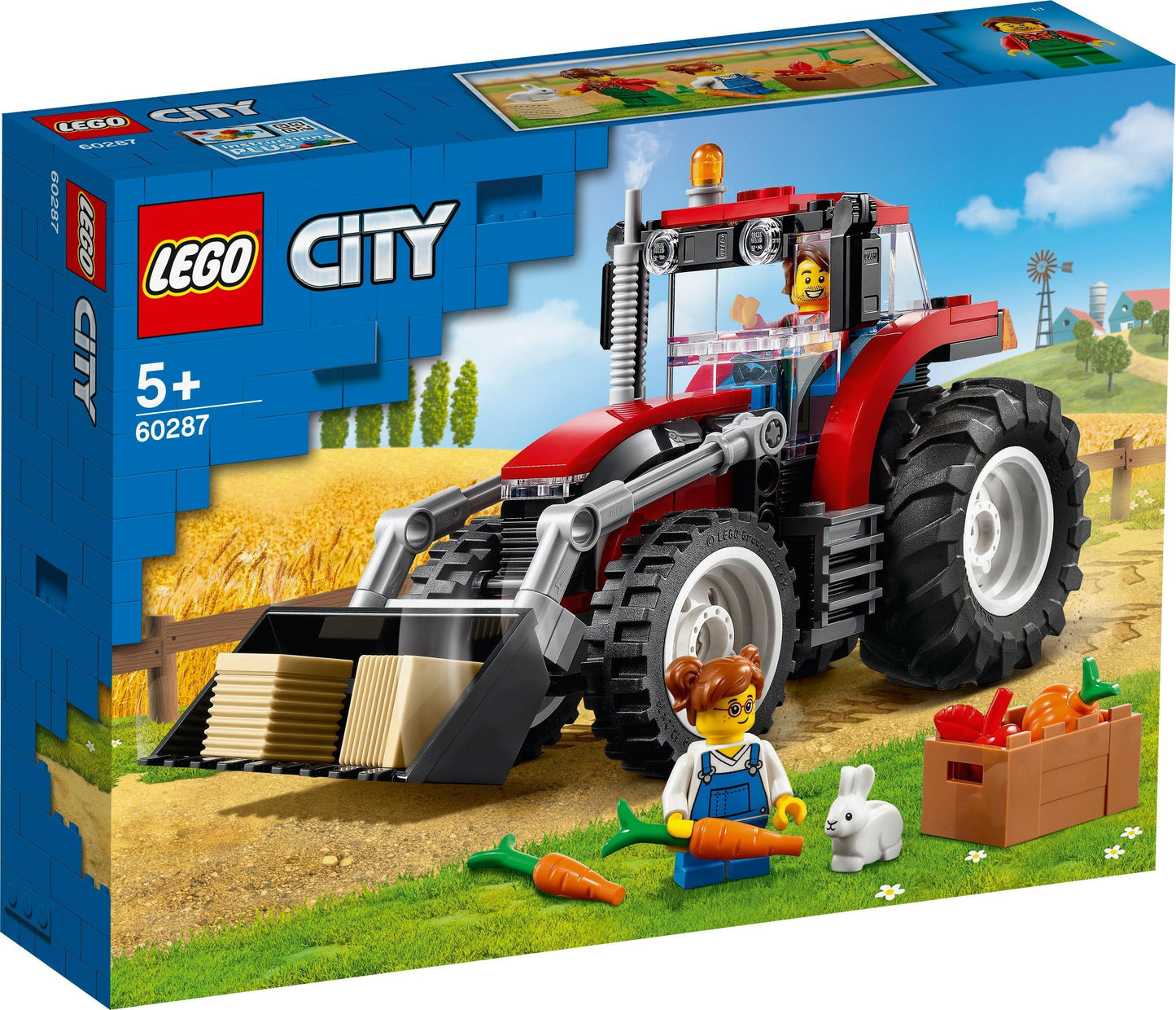 LEGO Tractor with farmer 60287 City LEGO GEWELDIGE VOERTUIGEN @ 2TTOYS | Official LEGO shop😊🥰 LEGO €. 19.99