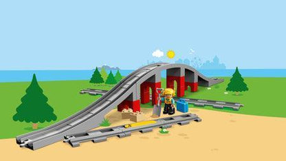 LEGO Train Bridge and Tracks 10872 DUPLO LEGO DUPLO @ 2TTOYS | Official LEGO shop😊🥰 LEGO €. 24.99