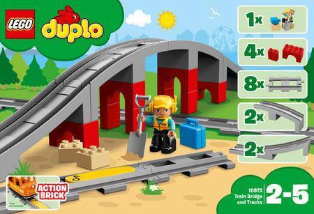 LEGO Train Bridge and Tracks 10872 DUPLO LEGO DUPLO @ 2TTOYS | Official LEGO shop😊🥰 LEGO €. 24.99