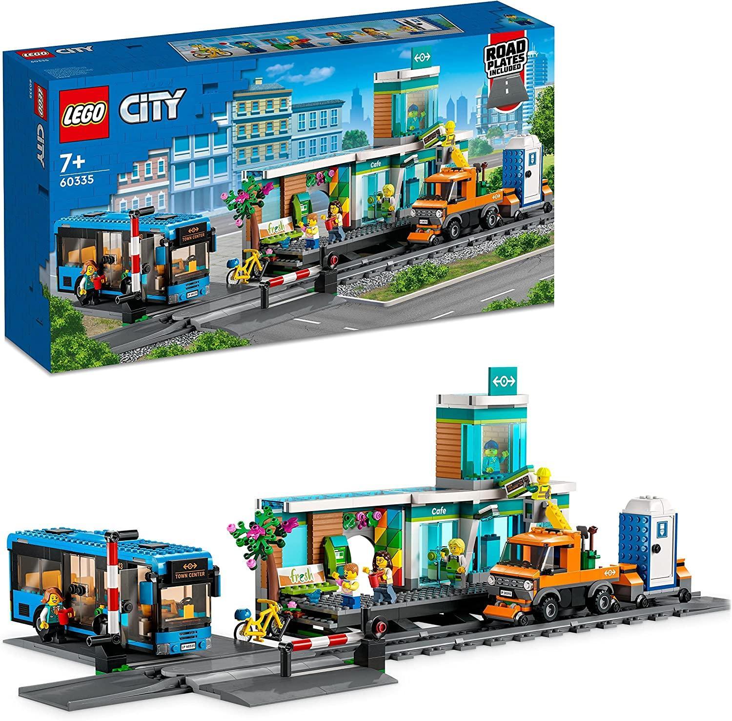 LEGO Treinstation 60335 CITY LEGO CITY @ 2TTOYS | Official LEGO shop😊🥰 LEGO €. 94.99