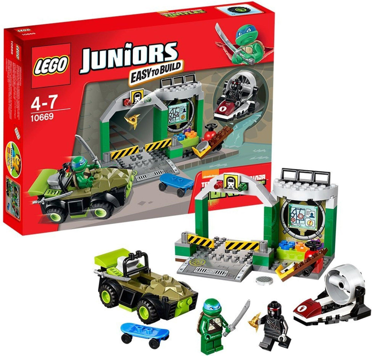 LEGO Turtle Lair 10669 Juniors LEGO Juniors @ 2TTOYS | Official LEGO shop😊🥰 LEGO €. 19.99