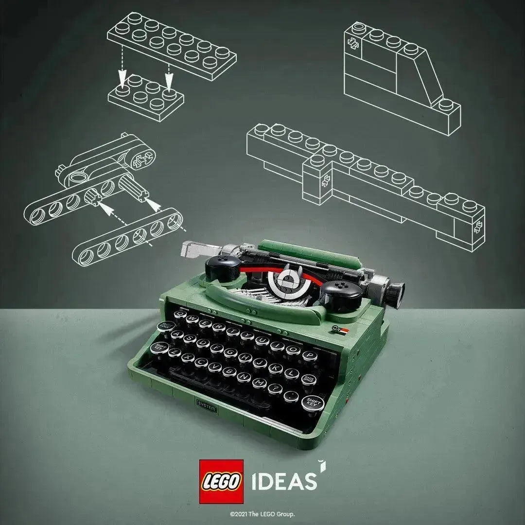 LEGO Type machine / Typewriter 21327 Ideas (USED) LEGO IDEAS @ 2TTOYS | Official LEGO shop😊🥰 LEGO €. 174.99